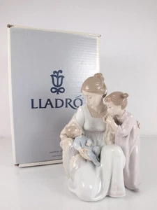 Lladro Welcome To The Family Porcelain Figurine 01006939 With Original Box 9" - Picture 1 of 20