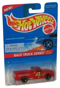 Hot Wheels Race Truck Series 1/4 (1995) Red Dodge Ram 1500 Truck Toy #380 - Picture 1 of 1