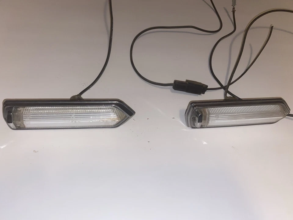 Пара 2 1975-1978 Chrysler Cordoba LeBaron Opera фары лампы корпуса 1976 1977  - Изображение 1 из 4