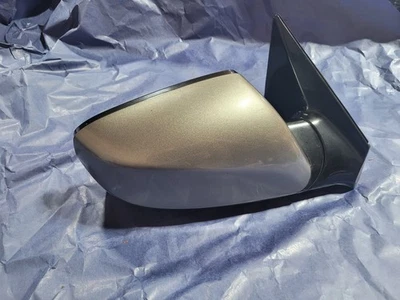 2013-2016 Hyundai Santa Fe пассажирский правосторонний вид питания двери зеркало - серебро - Изображение 1 из 4