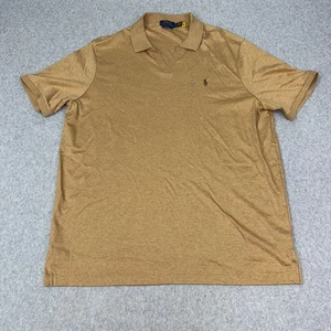 Polo Ralph Lauren Men's XL Polo Shirt Brown Classic Fit Short Sleeve - Picture 1 of 4
