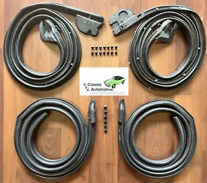 Camaro Firebird 1967 cupé resistente al clima kit de 4 piezas riel de techo de puerta 67 SOFFSEAL - Imagen 1 de 4
