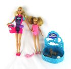 SEA WORLD BARBIES-SEAL-DOLPHINS-ACCESSORIES