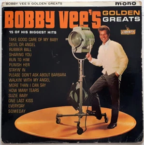 Bobby Vee - Bobby Vee's Golden Greats (LP, Comp, Mono) (Very Good Plus (VG+)) -  - Picture 1 of 4