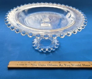 Vintage Imperial Glass Candlewick Tidbit Footed Bowl - Picture 1 of 5