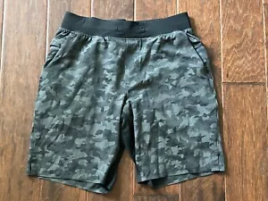 Lululemon T.H.E. Short 9" *LL Linerless, HBLK/OBSI Black Camo, Men's M / Medium - Picture 1 of 3
