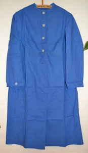 Kittelkleid Schürze Werkkleid Fabrikkleid Gr. m82 Falkenstein DDR *Ungetragen* - Bild 1 von 3