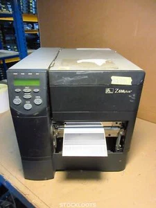 ZEBRA Z6M 300DPI Z6M00-1004-0000 168mm Label Printer Parallel + Serial TESTED OK - Afbeelding 1 van 4