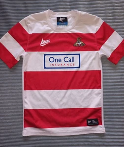Maglia maglia Avec Doncaster Rovers 2015/2016 bambino ragazzo (taglia MB) - Foto 1 di 5