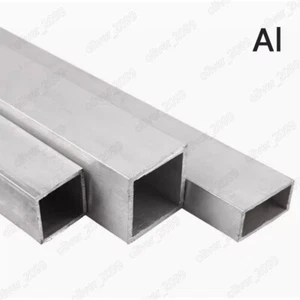 Aluminum Squre / Rectangle Tubes Length 250mm Select Size - Picture 1 of 5
