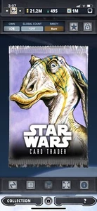 Topps Star Wars Digital Card Trader Jar Jar Binks Concept Art Pack Art Insert - Picture 1 of 1