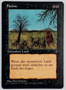 MTG 1x Blight (Influenza Maligna) NM Italian Legends Magic - Picture 1 of 2