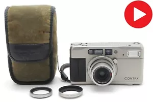 ⏯️【NEAR MINT +】 Contax TVS Point & Shoot 35mm Film Camera Silver From JAPAN #150 - Picture 1 of 10
