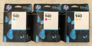 Original HP 940 Tintenpatrone 3 Farben OfficeJet Pro 8000 8500 8500A, Exp. 2014 - Bild 1 von 3