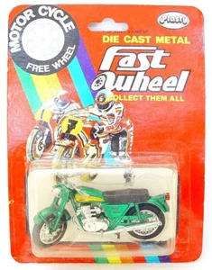 Plasty Germany 1:28 Fast Wheel YAMAHA 750 TOURING MOTORCYCLE MIB`76 RARE! - Picture 1 of 4