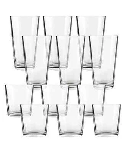 Simple Home 12 Pc Entertaining Set - Clear - Picture 1 of 4