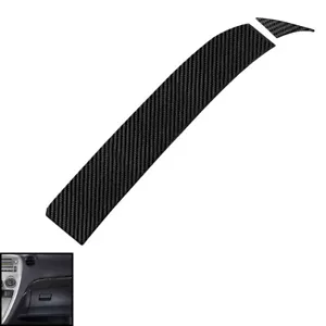 Car Carbon Fiber Co-pilot Glove Box Trim Sticker for Toyota Matrix 2009-2014 2PC - Bild 1 von 18