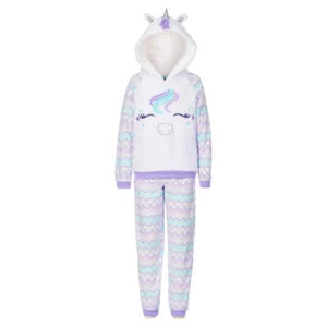 Saint Eve Youth Kids 2 Piece Pajama Set Sleepwear Unicorn - Picture 1 of 4