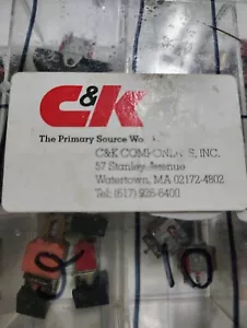 C&K Lot (74 ) Switch Rocker Mini Push-Button Round Lever Metal & Switch Toggle - Picture 1 of 22