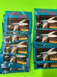 Star Trek The Next Generation 1987 Panini Sticker Pack Lot 25....150 Sticker - Bild 1 von 2