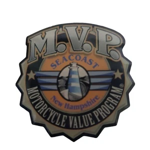 Motorcycle Pin Motorcycle Value Program Seacoast NH Pin 1.5 inches Imperfect - Picture 1 of 5