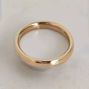 Amazing Ben Bridge Great 14k Yellow Gold Mens Wedding Band - Picture 1 of 5