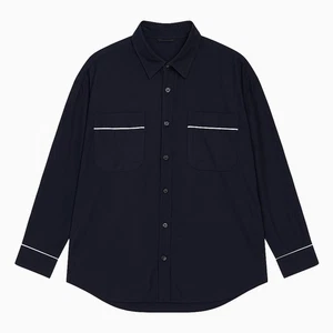 FEAR OF GOD 5th Fifth Collection Oversized Lounge Shirt Navy Size Large - Picture 1 of 10