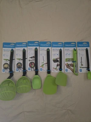 JUEGO DREAMFARM ULTIMATE 7 PIEZAS SILICONA NYLON LESTRIN,SUPOON,CHOPULA Y... Foto 1 de 4