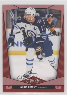 2024-25 O-Pee-Chee Red Border Adam Lowry #233 - Image 1 of 2