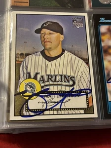 MATT LINDSTROM AUTOGRAPHED SIGNED 2007 TOPPS 52' CARD FLORIDA MARLINS COA - Picture 1 of 1