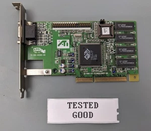 Tarjeta de video para juegos ATI Rage IIC AGP 3.3v de colección 2MB - probada, funciona - Imagen 1 de 4