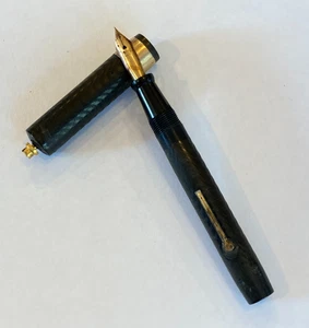 Webster (Chicago) Ring Top Personalized Fountain Pen Exc Flex Unrestored 4 3/4" - Picture 1 of 18