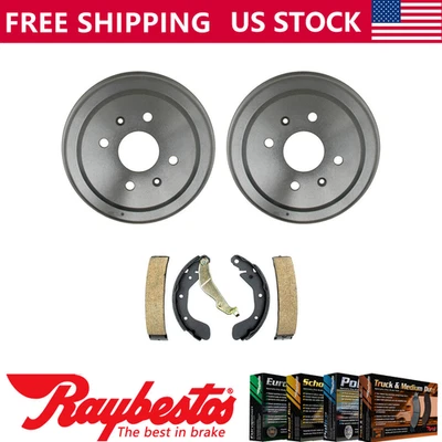 Kit trasero tambores de freno y zapatas de freno para Suzuki Swift+ 2004-2009 - Raybestos Foto 1 de 4