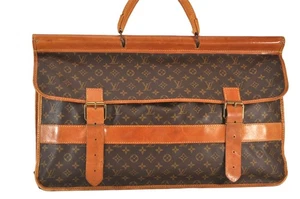Auth Louis Vuitton Monogram Sac Gibier Chasse Hunting Travel Bag M58120 1549N - Picture 1 of 10