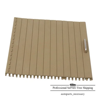 Cubierta de persiana enrollable deslizante beige portavasos para Mercedes-Benz GLE GLS ML Foto 1 de 4