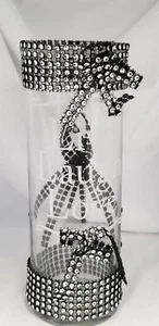 CBH Bling Bling Centerpiece Handmade 10 inch Glass Vases SHIPPED IN US ONLY NEW - Picture 1 of 12