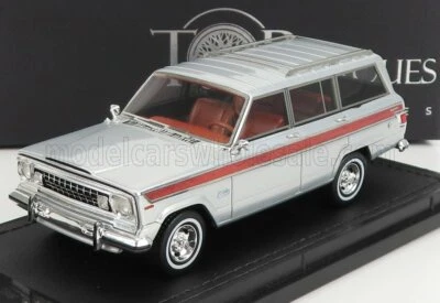 wonderful resin-modelcar 1/43 JEEP GRAND WAGONEER 1979 - silver  - lim.ed. - Image 1 of 2