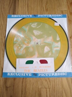 The Beatles "The British Are Coming" 3-D Picture Disc w/3-D Glasses PD 83010 NM - Image 1 of 4