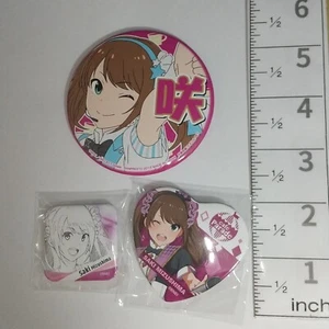 A77704 THE IDOLM@STER side M Can badge Saki Mizushima - Picture 1 of 2