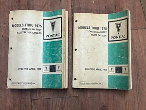 69 70 71 72 73 74 1975 Pontiac Trans Am Gto grand Prix Dealership Parts Catalog - Picture 1 of 15