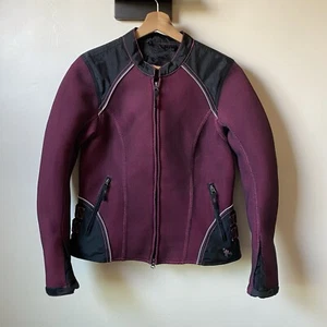Chaqueta para mujer Harley Davidson Breast Cancer talla mediana negra malla rosa” - Imagen 1 de 7