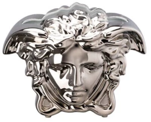 Versace medusa vase silver NEW in box GIFT IDEA ORIGINAL SALE - Picture 1 of 5