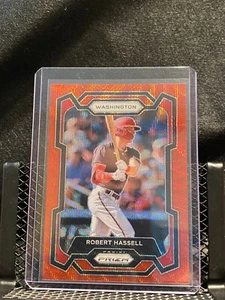 Robert Hassell 2024 Prizm Ruby Wave Prizm - Nationals - Picture 1 of 2