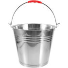  Stainless Steel Feed Buckets for Horse Multifunctional with Handle Thickened