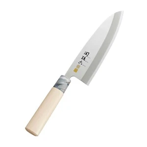 KAI SEKI MAGOROKU Ginju 7 inch 180mm Deba Chef Knife Stainless Single Edge Japan - Picture 1 of 5