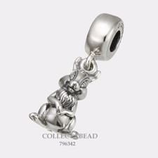 Authentic Pandora Sterling Silver Dangle Thumper Bead 796342 *WINTER 2017