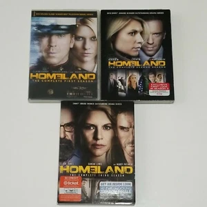 Homeland Complete Seasons 1-3 DVDs - Picture 1 of 4