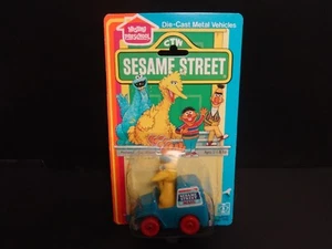 Hasbro 1982 Sesame Street Muppets Big Bird Blue Mail Truck - w/ open package - Picture 1 of 4