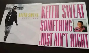 2 Keith Sweat 7" Singles - Picture 1 of 4