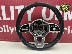 Volante Mercedes Clase A GLAB 2020-2024 con paletas de cambio negro OEM 25 k - Imagen 1 de 17